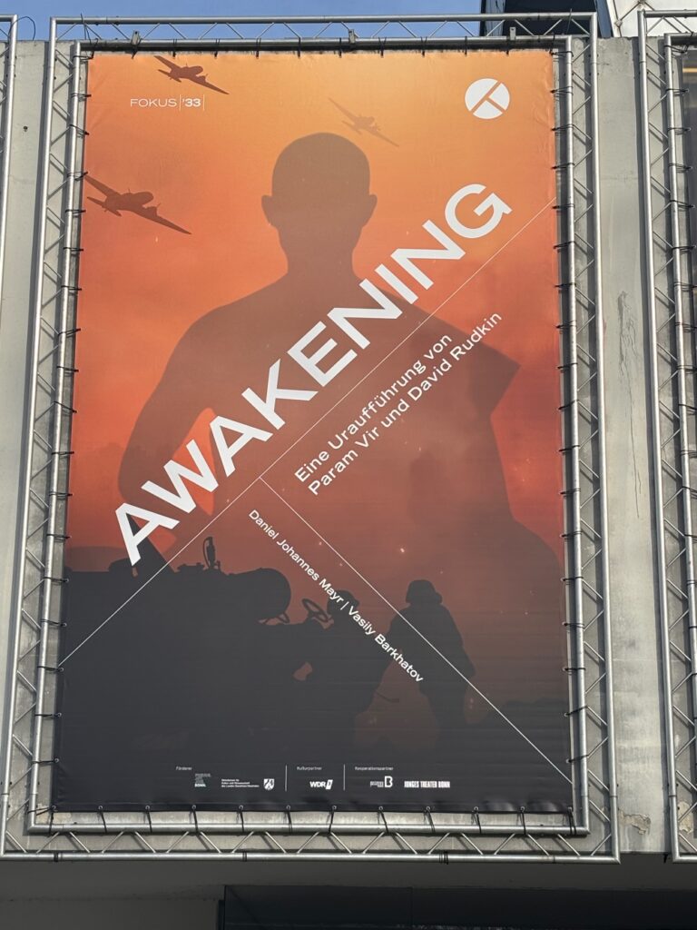 Param Vir: Awakening Opera poster at Theater Bonn