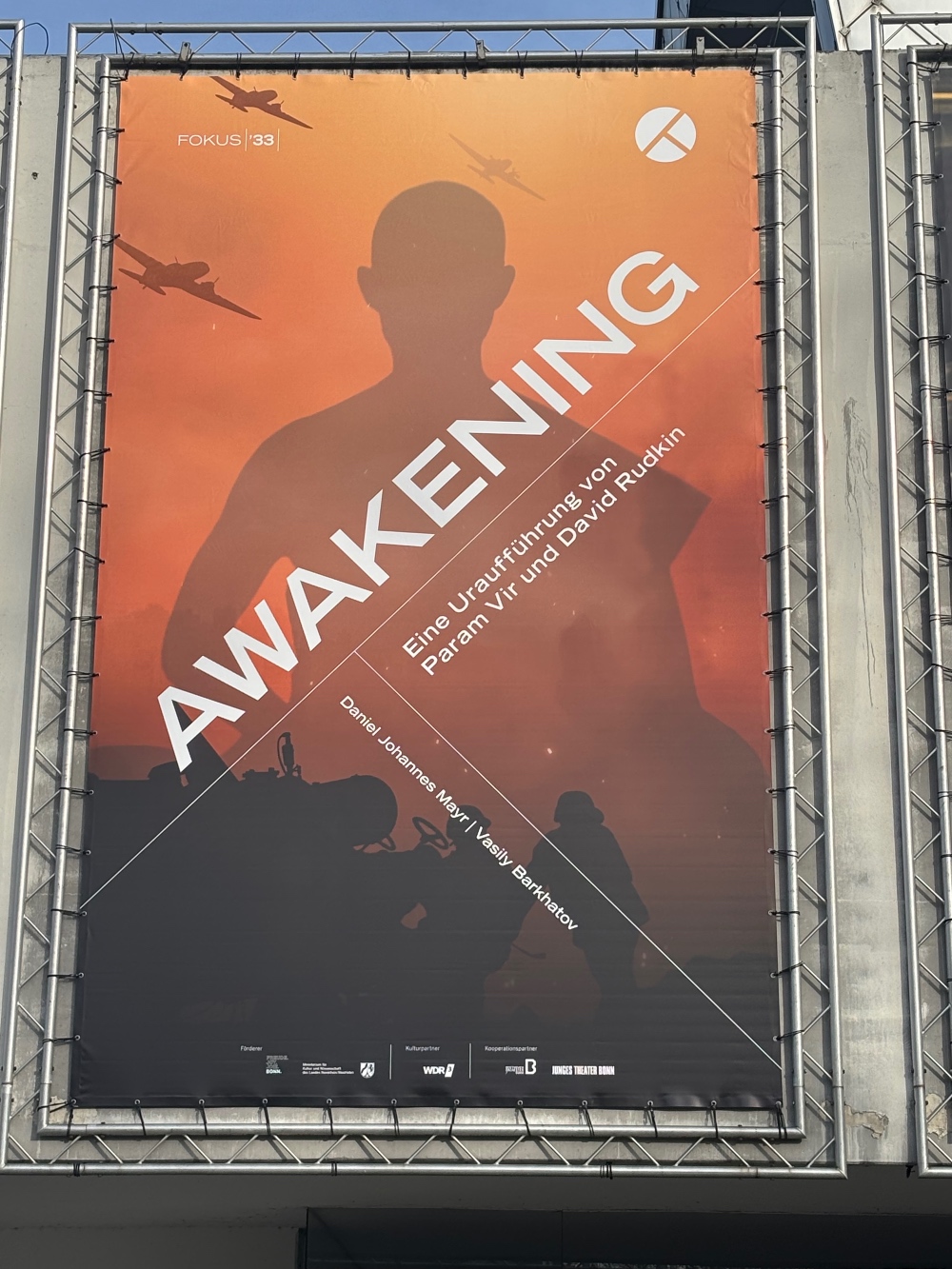 Param Vir: Awakening Opera poster at Theater Bonn