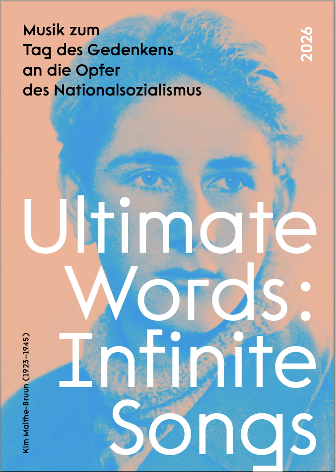 Ultimate Words: Infinite Song - flyer for concert on 27 January 2026 in Hannover